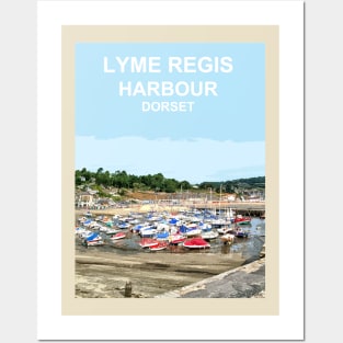 Lyme Regis Dorset. Travel poster. Gift. Posters and Art